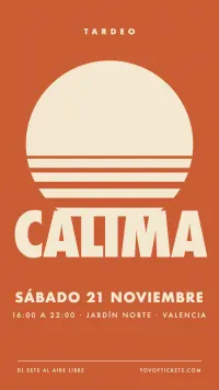 Calima, tardeo en Jardín Norte
