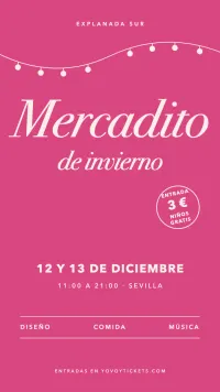 Mercadito de invierno, de día y para todos los públicos